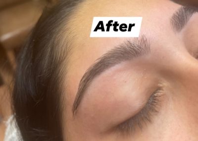 before eyebrowthreading results Image 40