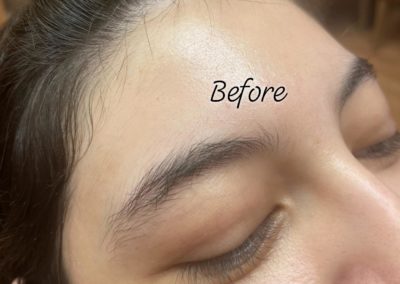 before eyebrowthreading results Image 30