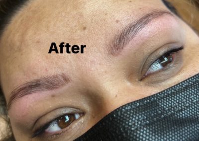 after eyebrowthreading results Image 2