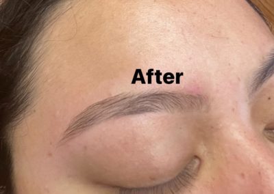 after eyebrowthreading results Image 1